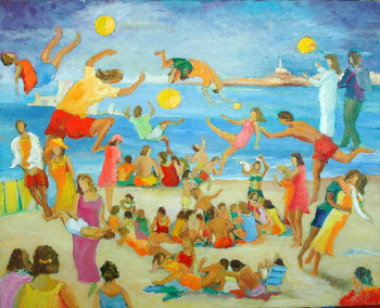 Contemporary work named « Jeux  dans l'air », Created by PHILIPPE LE MONIES DE SAGAZAN