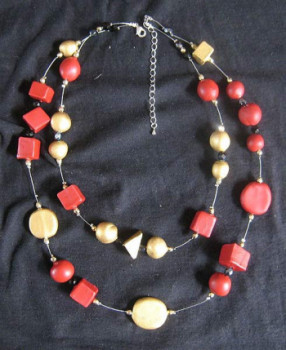 Named contemporary work « BIJOUX (collier) DIANE », Made by AMELIE AMELOT