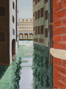 Contemporary work named « Venise V », Created by STINCKWICH