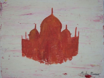 Named contemporary work « Taj Mahal », Made by MICKE