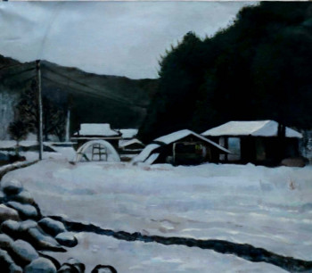 Named contemporary work « sous la neige », Made by BEOM SOO KIM