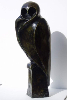 Named contemporary work « HIBOU », Made by XAVIER CARNOY
