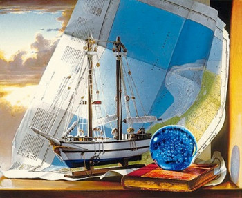 Contemporary work named « LE VOYAGE DANS LA BULLE », Created by GAUTIER