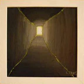 Named contemporary work « Le tunnel », Made by C.PONS