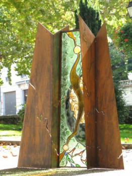 Named contemporary work « GRIZOM », Made by SéBASTIEN LEFèVRE