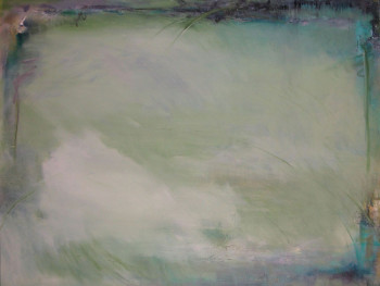 Named contemporary work « Moving Waters III », Made by KASHA HERPIN