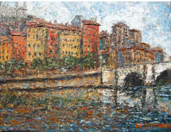 Named contemporary work « LYON ST JEAN », Made by EDWARD