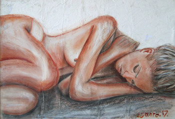 Named contemporary work « NICOLE », Made by EDWARD