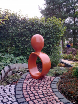 Named contemporary work « LE SOLITAIRE 2 », Made by RG