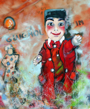 Named contemporary work « guignol », Made by AMAGAT