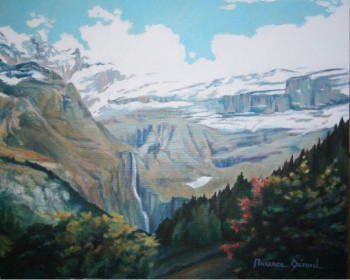 Contemporary work named « Pyrénées "Gavarnie" », Created by MAXENCE GERARD