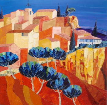 Named contemporary work « Roussillon 1 », Made by JULIE PIOCH