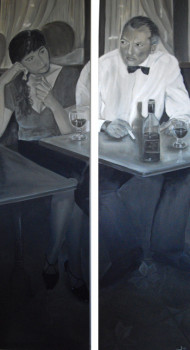 Named contemporary work « Ennui du Couple », Made by ANNE CABROL