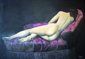 Named contemporary work « La Méridienne », Made by ANNE CABROL