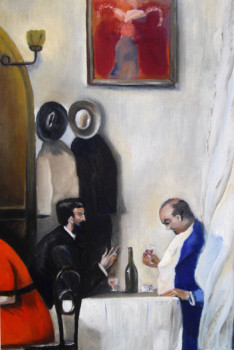 Contemporary work named « Conversation », Created by ANNE CABROL