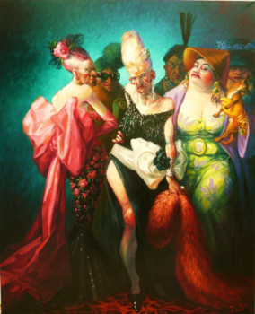 Contemporary work named « COUTURE », Created by BRUET