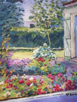 Named contemporary work « jardin de Monique  », Made by RAYMOND BOURMAULT