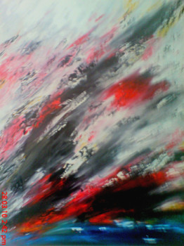 Named contemporary work « Strom », Made by ZOUHRIART