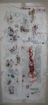 Named contemporary work « Le DARD », Made by COLETTE DELAGREE