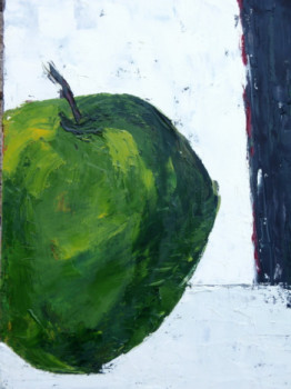 Named contemporary work « Pomme verte », Made by MLB