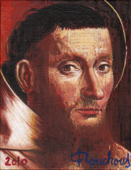Contemporary work named « D'après Christus Petrus, Chartreux », Created by POUCHOUS
