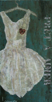 Named contemporary work « Prêt à aimer », Made by CéCILE DELIKOURAS