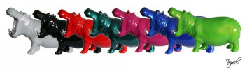 Named contemporary work « Collection The Hippo&#8217;s Grace ! », Made by BAJACK