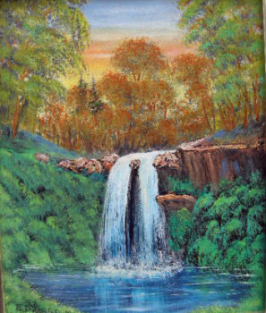 Named contemporary work « CASCADE1 », Made by EDWARD