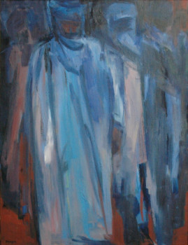 Named contemporary work « Pénombre », Made by JOSETTE ZENATTI