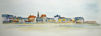 Named contemporary work « Larmor-Plage », Made by LINE GUILLEMOT