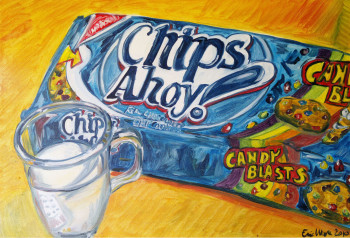 Named contemporary work « Cookies Chips Ahoy », Made by ERIC WARE