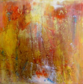 Contemporary work named « Hommage à Zao », Created by MONIQUE LELIEVRE OU EL