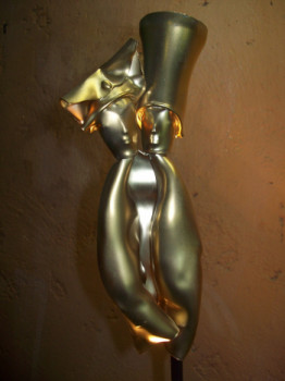 Named contemporary work « Chrysalide001 », Made by RéMY JOUVE