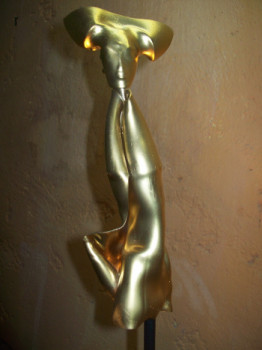 Named contemporary work « Chrysalide006 », Made by RéMY JOUVE