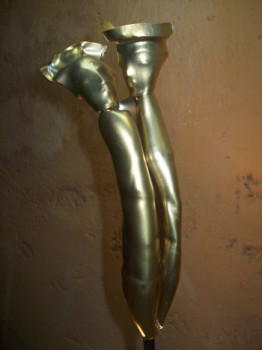 Named contemporary work « Chrysalide008 », Made by RéMY JOUVE