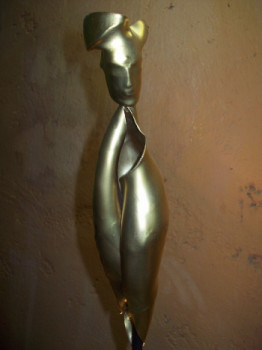 Named contemporary work « Chrysalide010 », Made by RéMY JOUVE