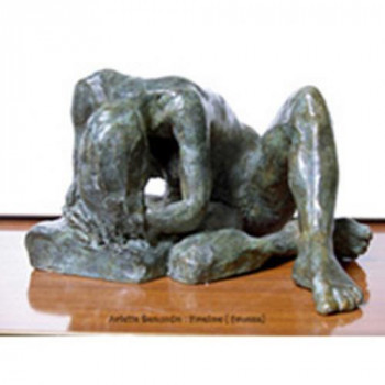 Named contemporary work « Emeline », Made by ARLETTE RENAUDIN