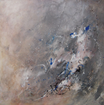 Named contemporary work « Cosmos », Made by ROSELINE AL OUMAMI
