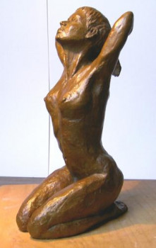 Named contemporary work « L ' éveil », Made by ARLETTE RENAUDIN