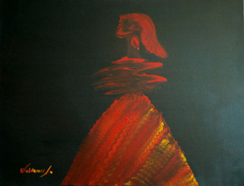 Named contemporary work « Fado à Viana », Made by WALDEMAR NOBRE