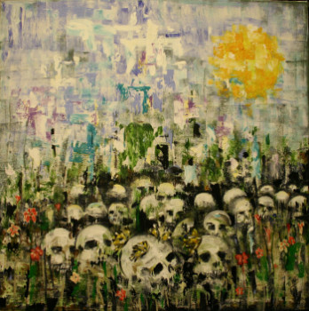 Named contemporary work « Srebrenica, sous le soleil. », Made by BARON SAMDI