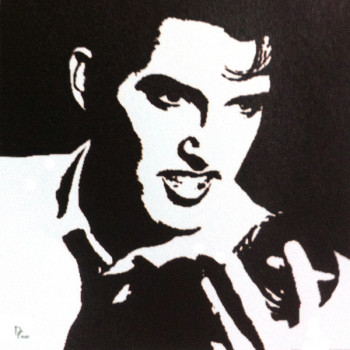 Named contemporary work « Elvis », Made by DONASS