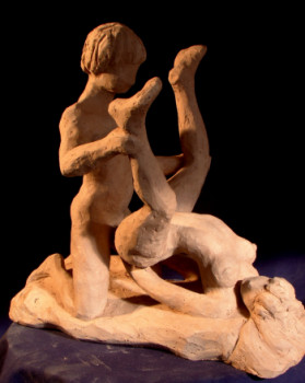 Named contemporary work « titus et bérénice », Made by DESEINGALT