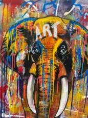 peinture-acrylique-elephant-pop-art-60-x-80-cm