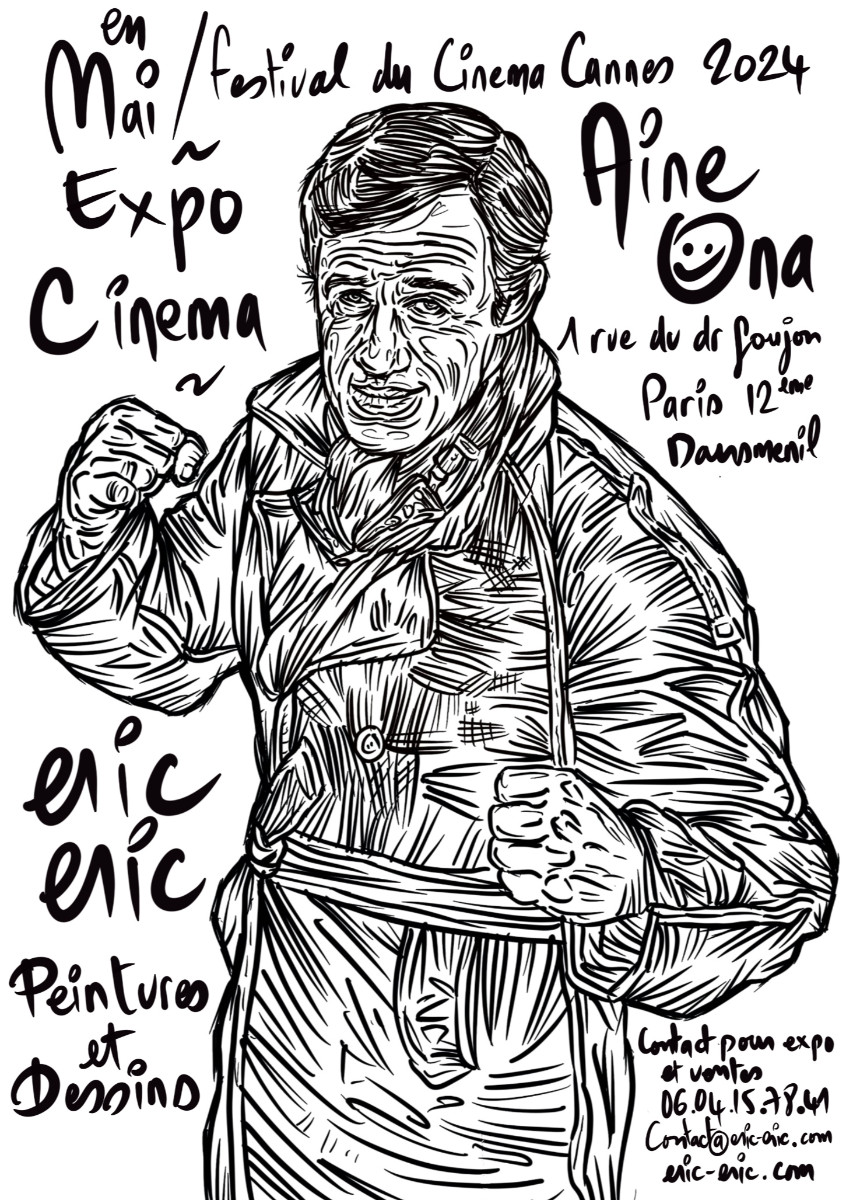 SPECIAL CINEMA DRAWINGS AND PAINTINGS EXHIBITION TO CELEBRATE THE CANNES FILM FESTIVAL sur le site d’ARTactif