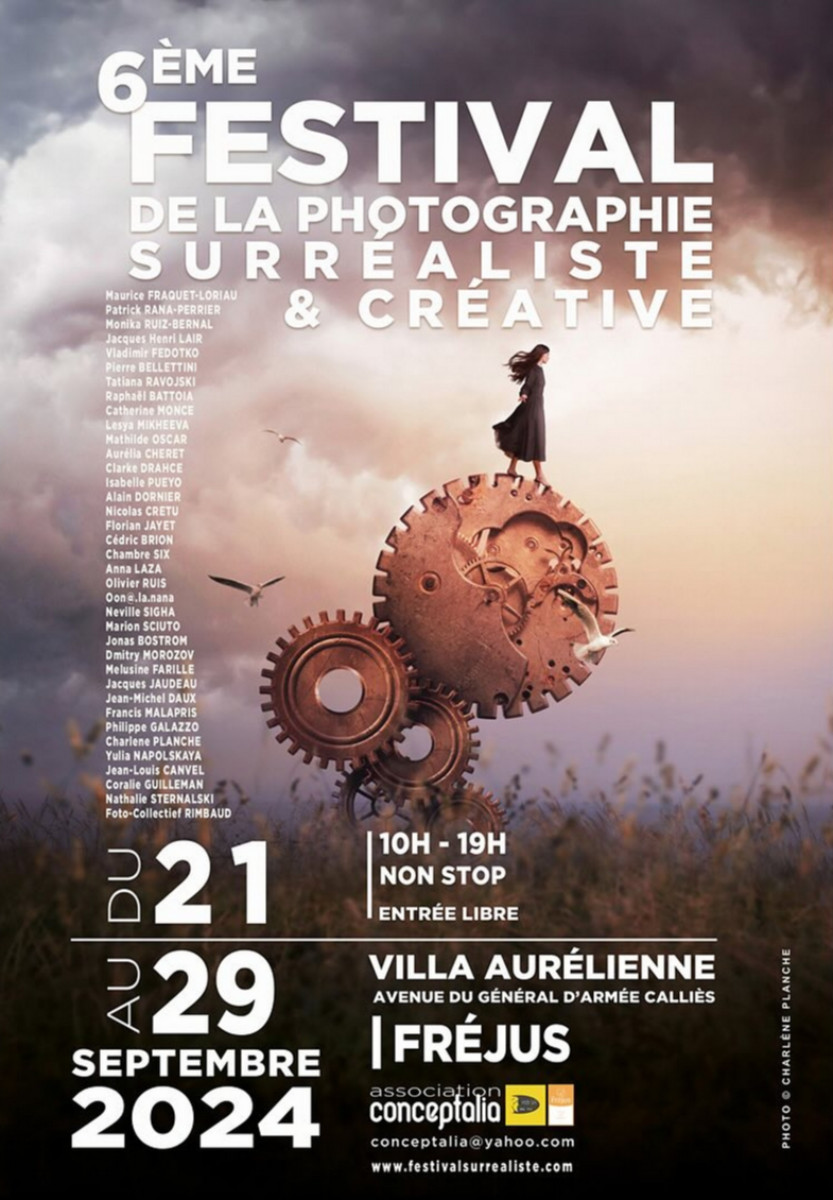 6TH FRÉJUS SURREALIST AND CREATIVE PHOTOGRAPHY FESTIVAL 2024 sur le site d’ARTactif