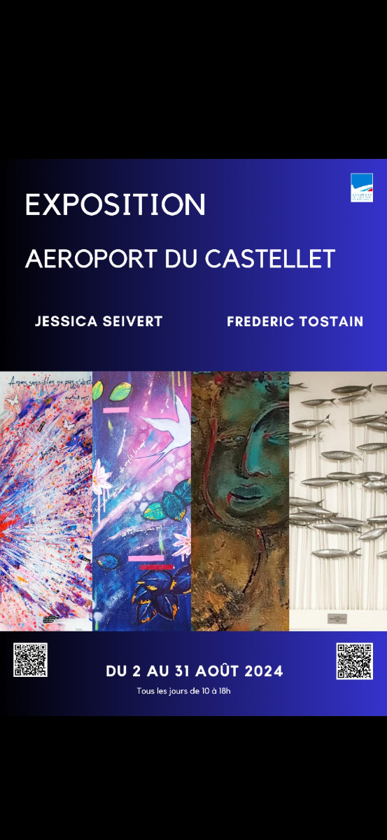 CASTELLET AIRPORT EXHIBITION AUGUST sur le site d’ARTactif