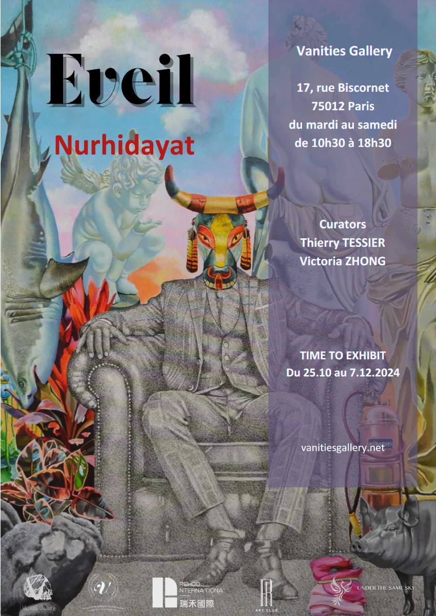 EXPOSITION "EVEIL" DE NURHIDAYAT CHEZ VANITIES GALLERY sur le site d’ARTactif