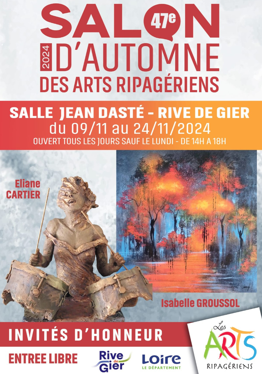 47TH AUTUMN EXHIBITION OF RIPAGÈRE ARTS sur le site d’ARTactif