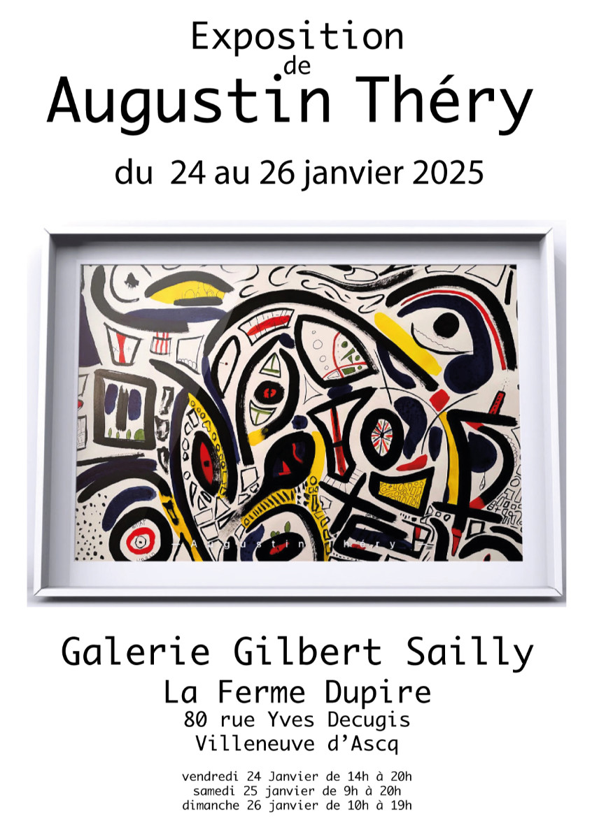 ABSTRACT ART EXHIBITION - INDIA INK, WATERCOLOR, MARKERS AND OIL PAINTING sur le site d’ARTactif